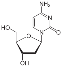 Strukturformel von Desoxycytidin