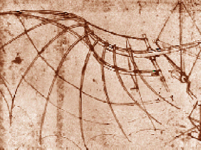 Da Vinci Flügeldarstellung