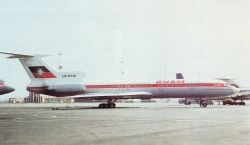 Tu-154 (LZ-BTW) der Balkan