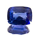 Blauer Saphir, Kissenschliff, 2,08 ct