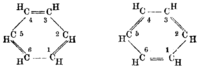 Historic Benzene Formulae Kekulé (original)