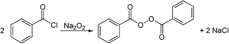 Synthese von Dibenzoylperoxid