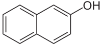 Struktur von 2-Naphthol