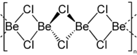 Berylliumchlorid, Kettenpolymer
