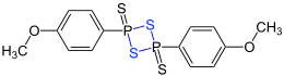 Lawesson's reagent BLUE Structural Formulae.png