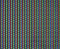 Matrix eines Fernsehbildschirmes