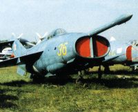 Der erste Prototyp Jak-36 (Produkt W)
