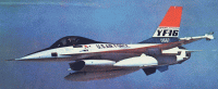 YF-16 in den Farben von General Dynamics