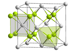 Struktur von Lithiumoxid