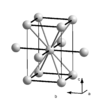 Kristallstruktur von Gallium-III