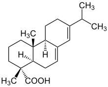 (-)-7,13-Abietadien-18-säure