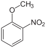 Struktur von 2-Nitroanisol