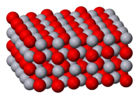 Struktur von Quecksilber(II)-oxid