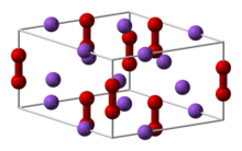Struktur von Natriumperoxid