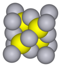 Struktur von Quecksilbersulfid