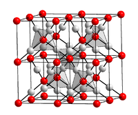Kristallstruktur von Silber(I)-oxid