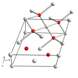Kristallstruktur von Silber(I,III)-oxid
